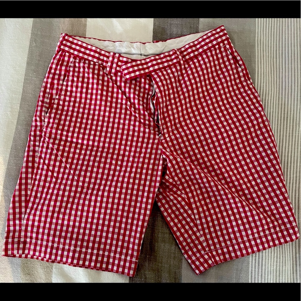 RLX Ralph Lauren Men’s Gingham Shorts - Size 32